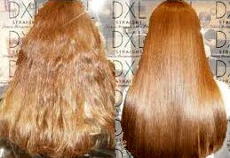 пример 2 волос до и после процедуры реконструкция волос